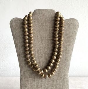 Jewelry|Malian Brass Beaded Necklace